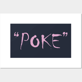 Poke me! Funny meme Posters and Art